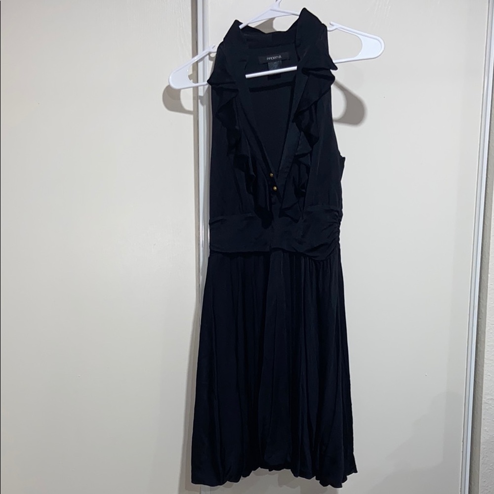 Arden B Elegant Black Midi Dress